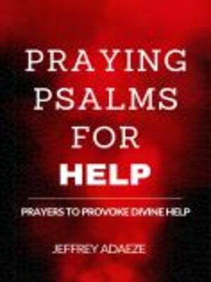 cover image of PRAYING PSALMS FOR HELP